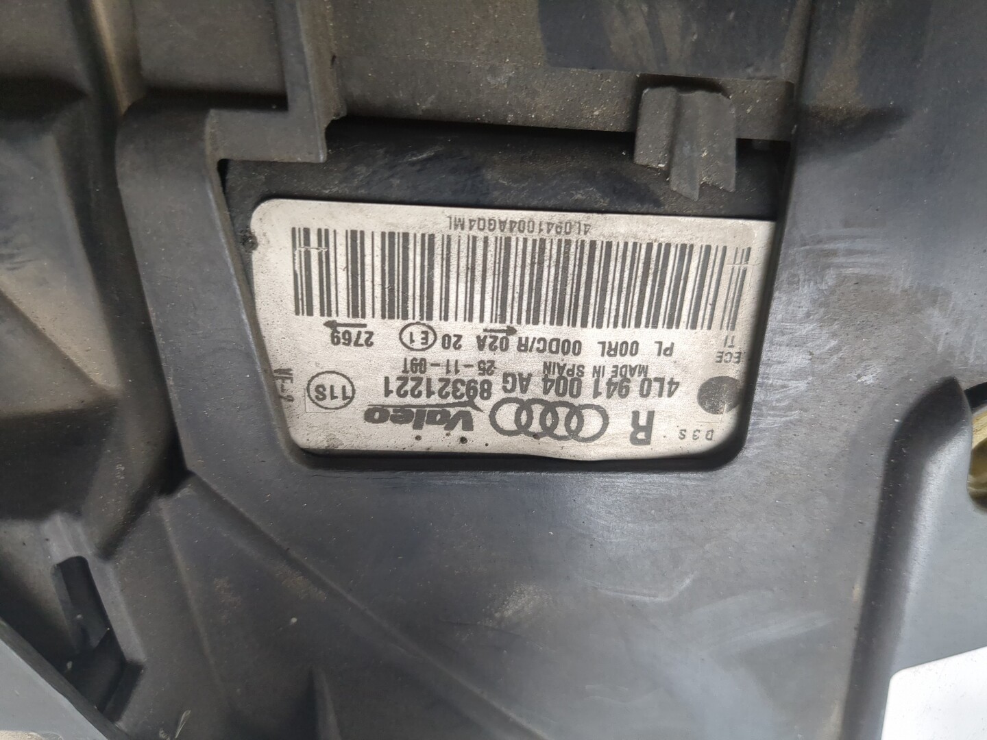 Фара правая