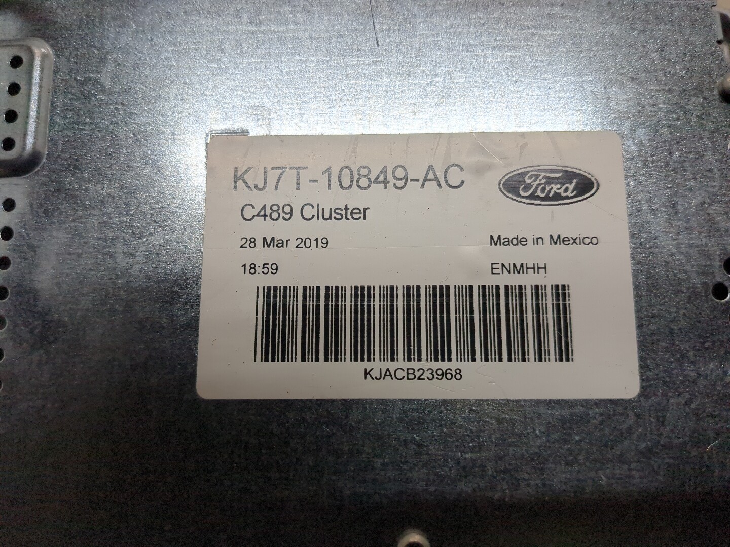 Панель приборов