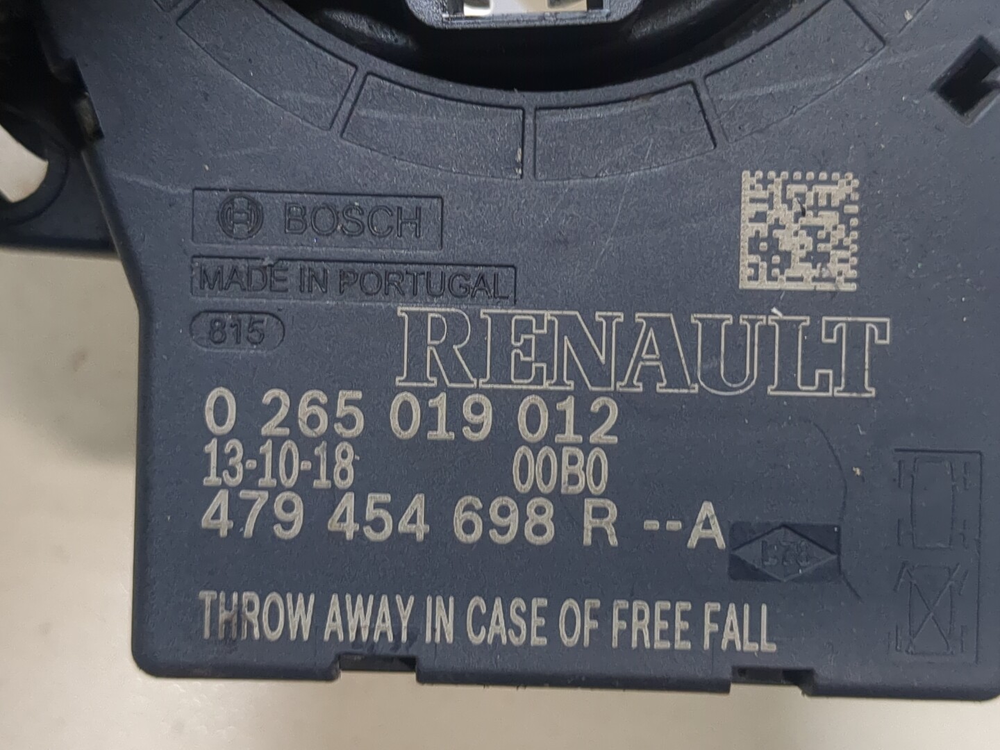 Датчик угла поворота рулевого колеса