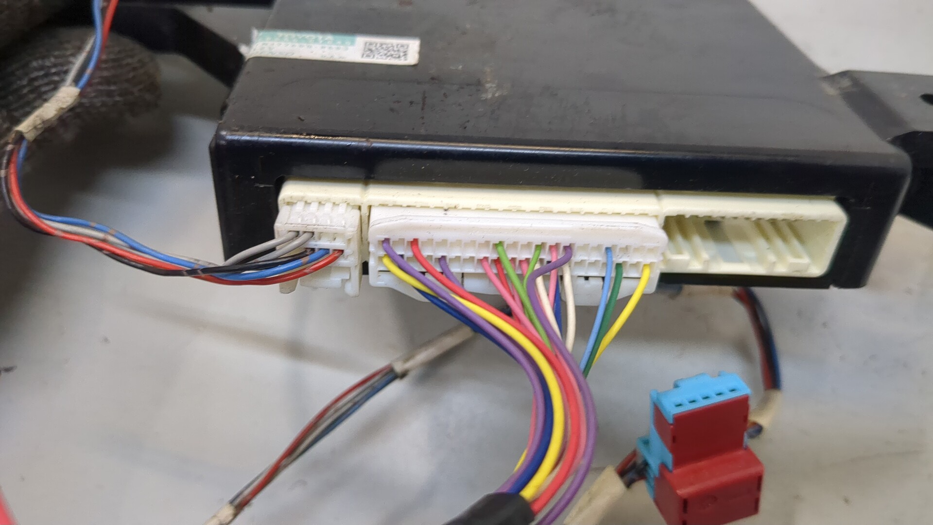 Блок управления климатической установкой