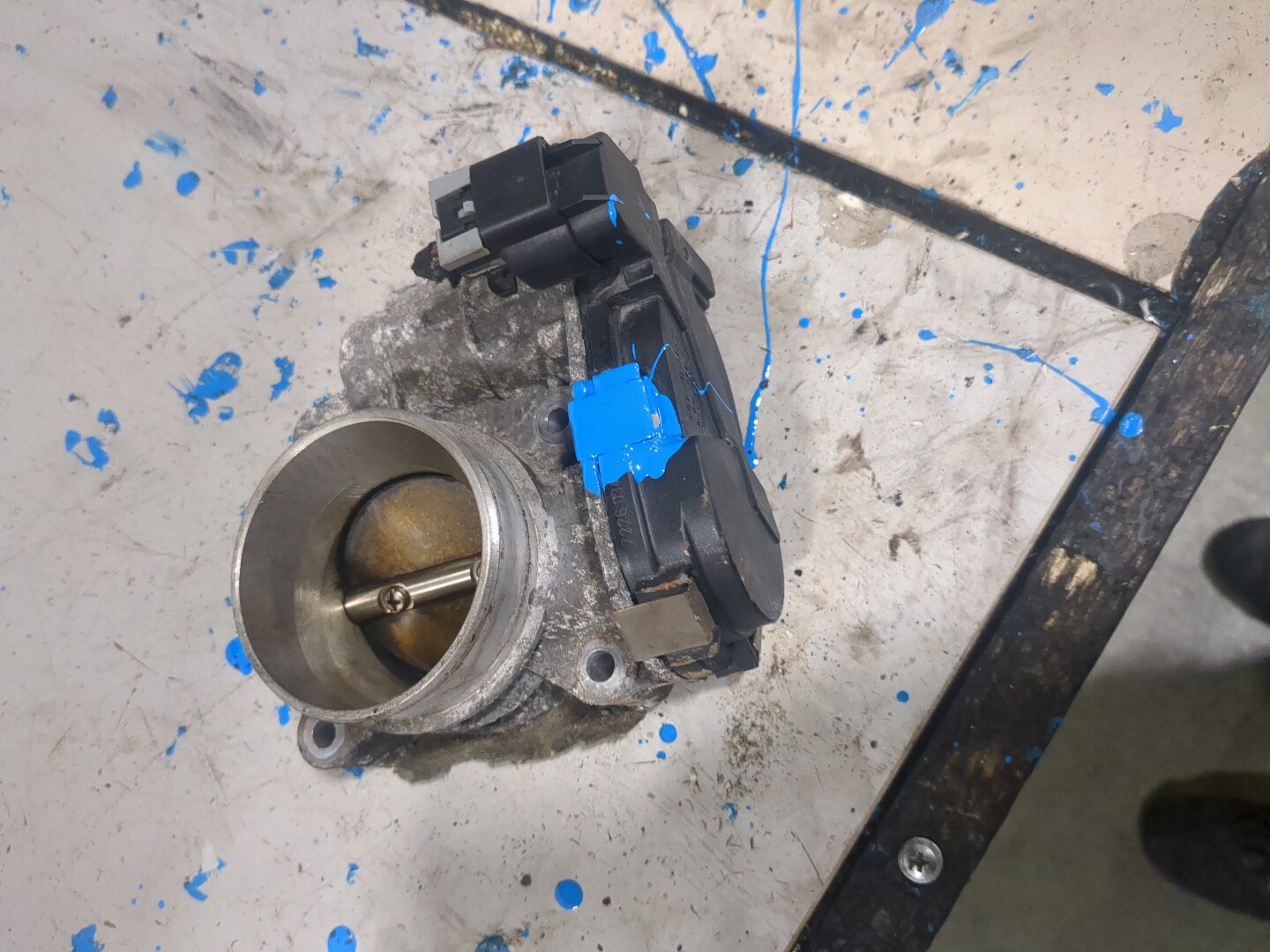 Заслонка дроссельная электрическая