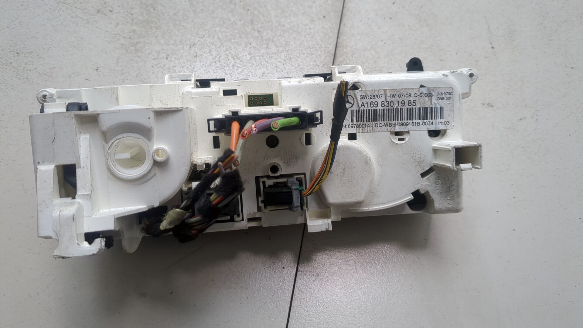 Переключатель отопителя