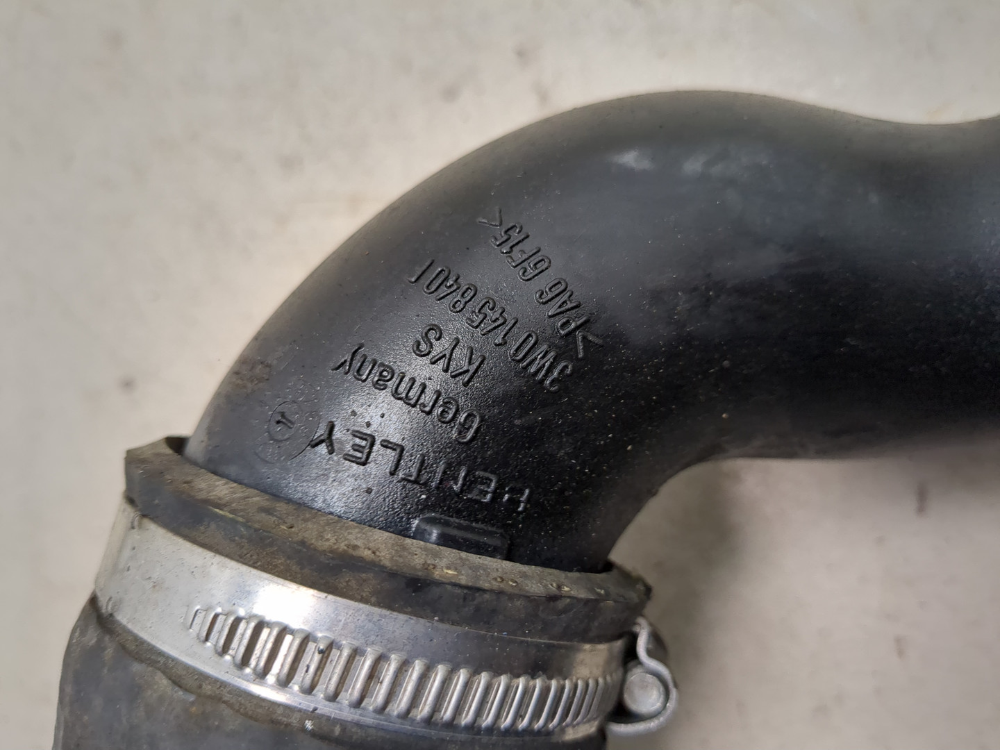 Патрубок интеркулера