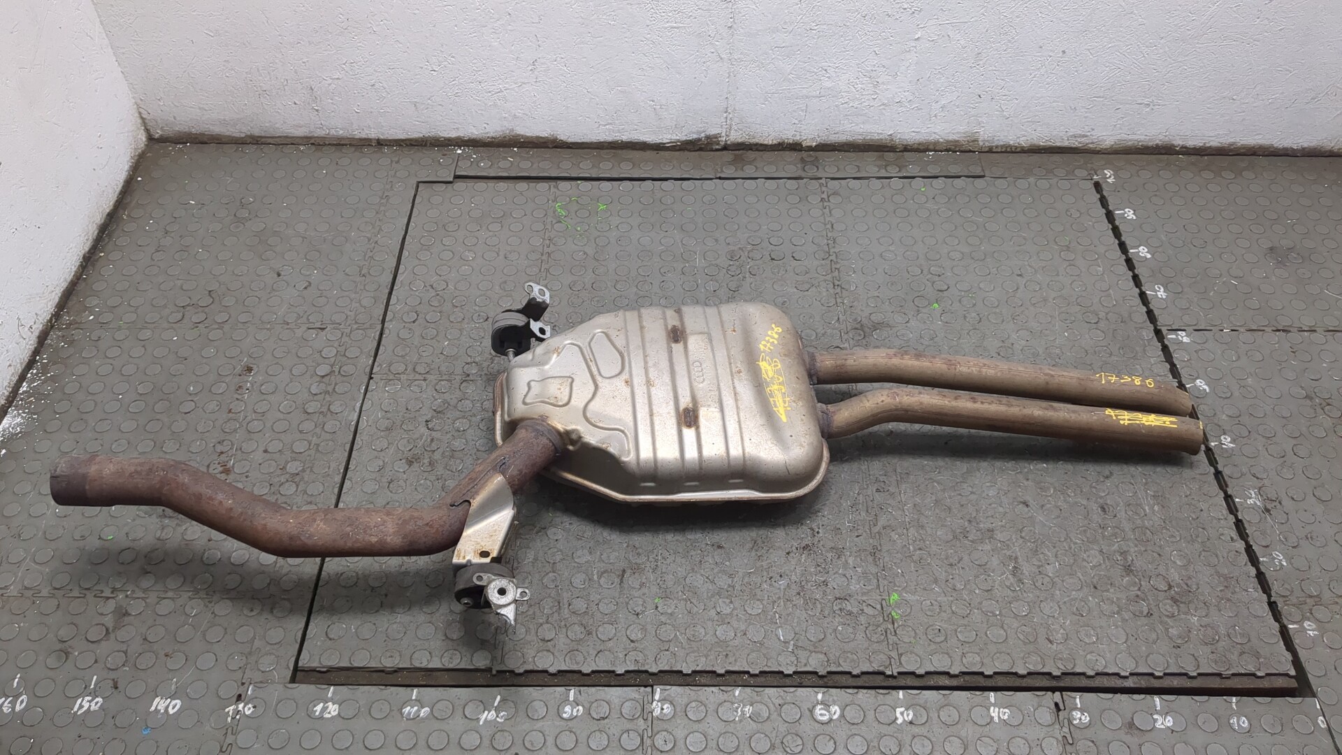 Глушитель задняя часть