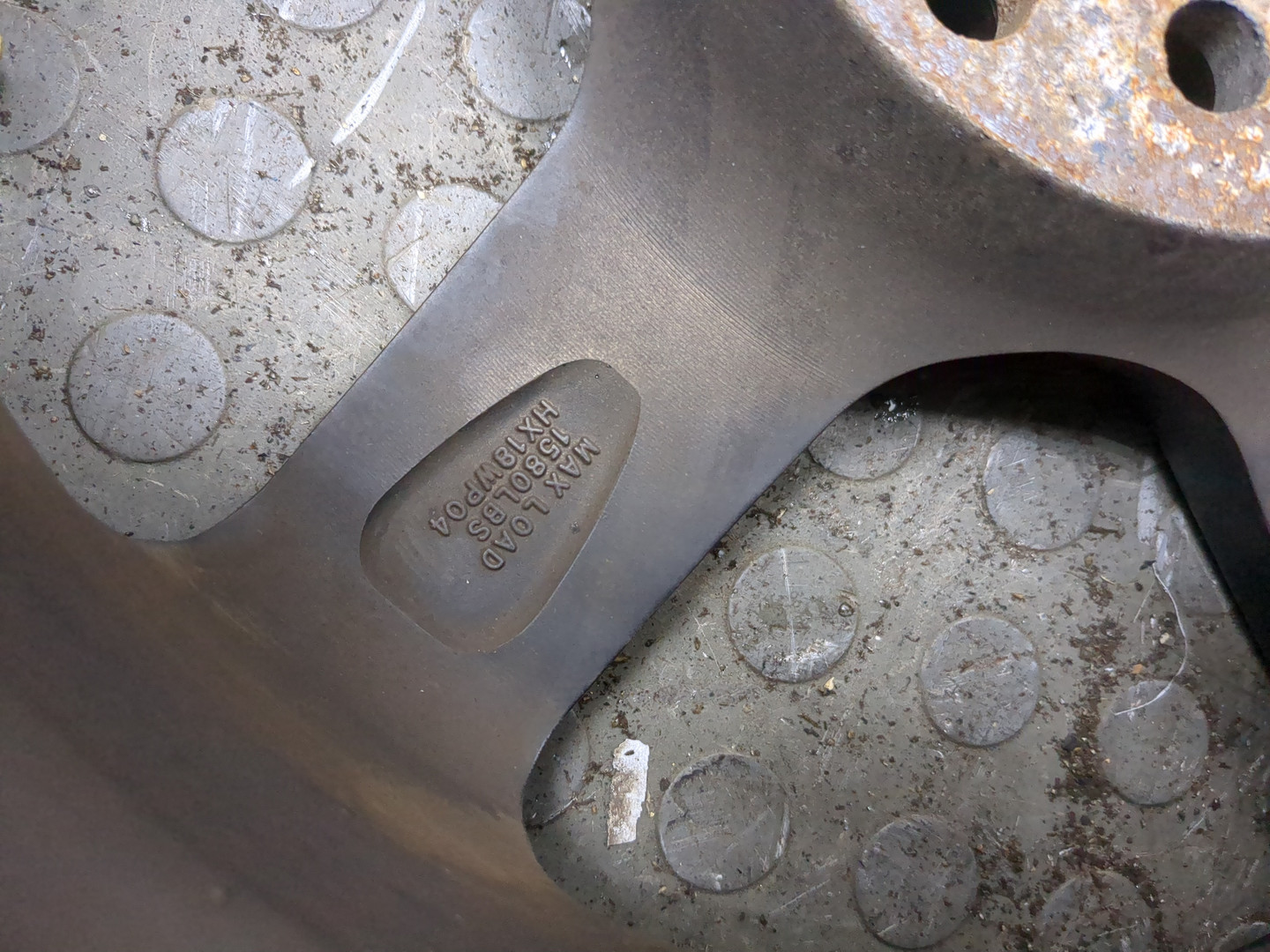 Диск колесный литой легкий сплав