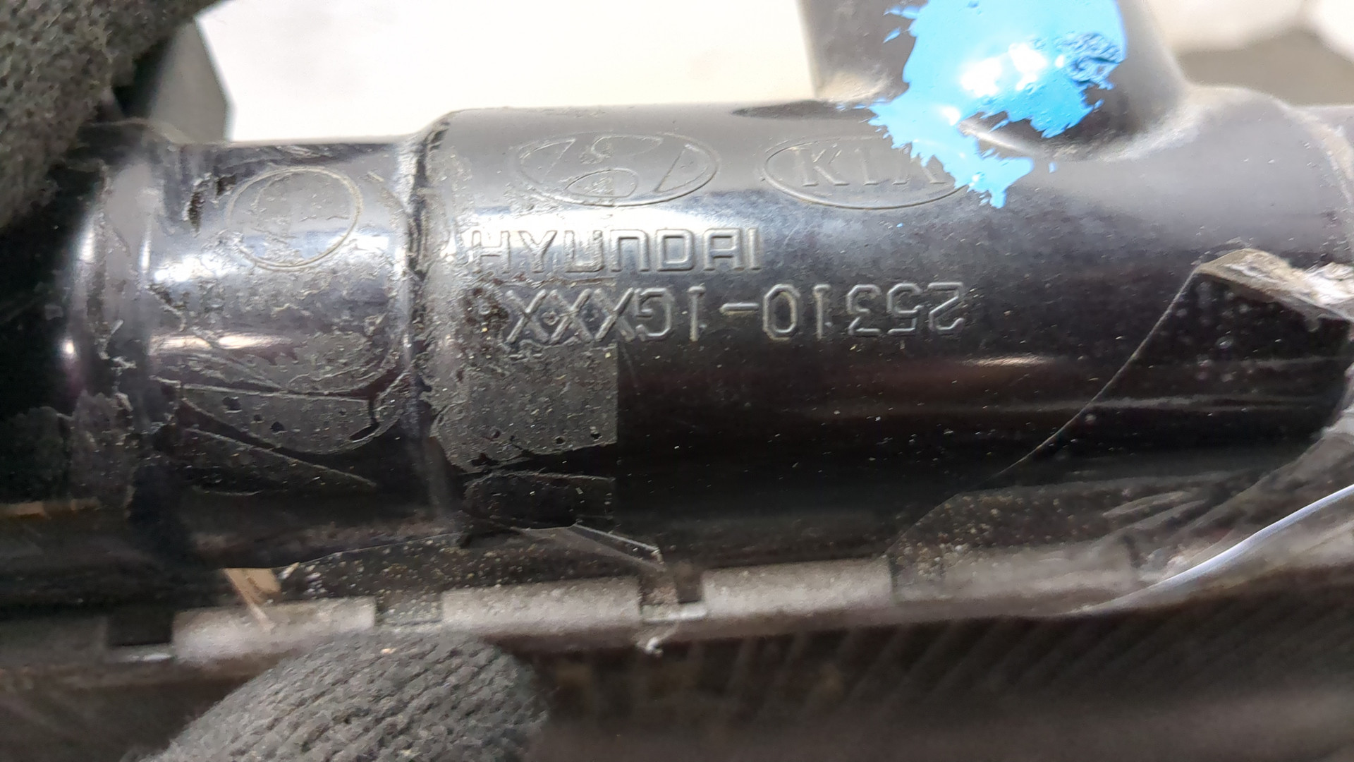 Радиатор охлаждения двигателя основной