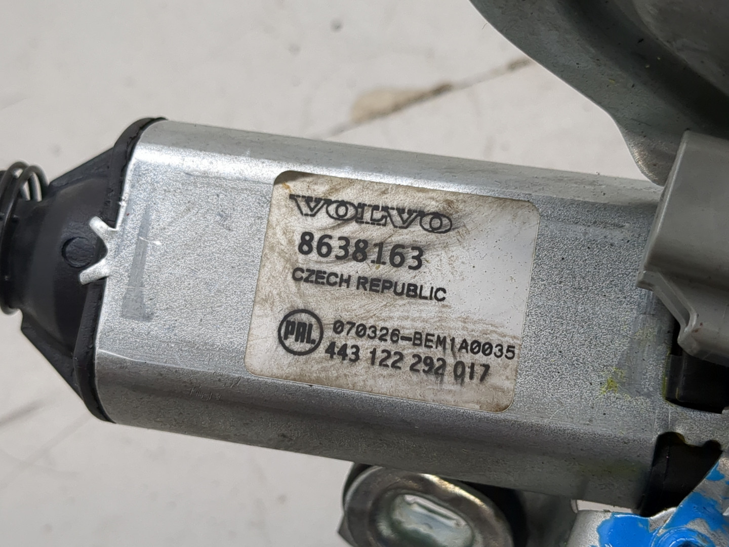 Моторчик стеклоочистителя задний