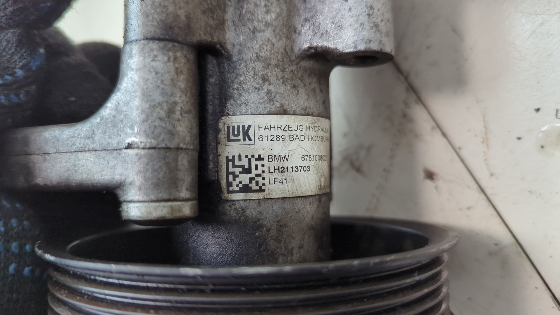 Насос ГУР (гидроусилитель руля)