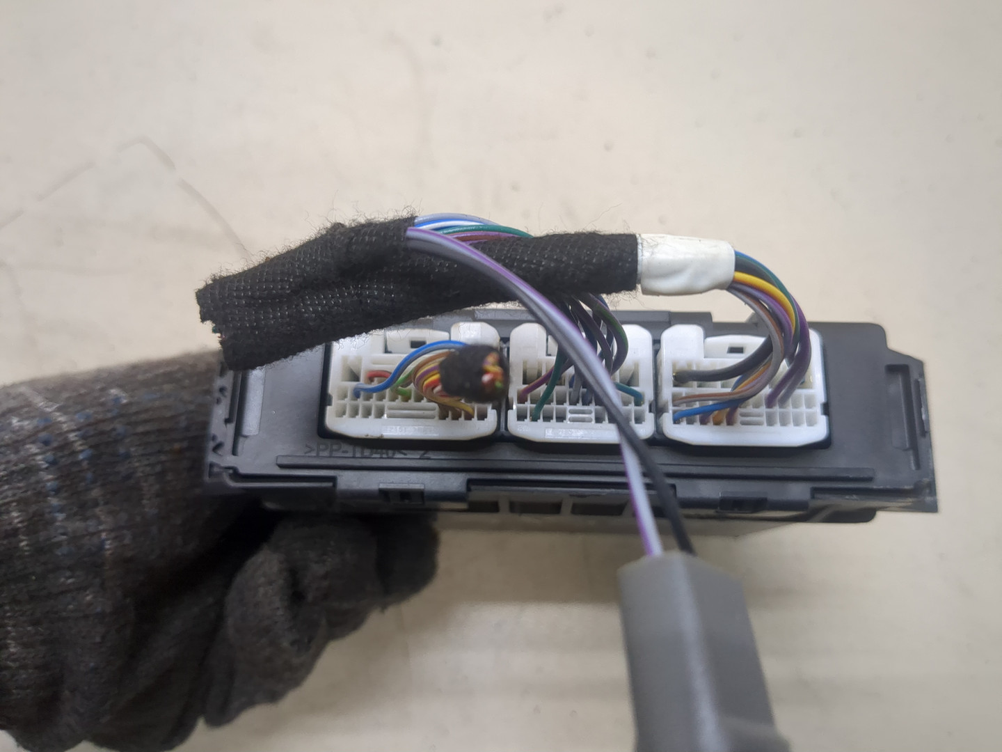 Блок управления климатической установкой