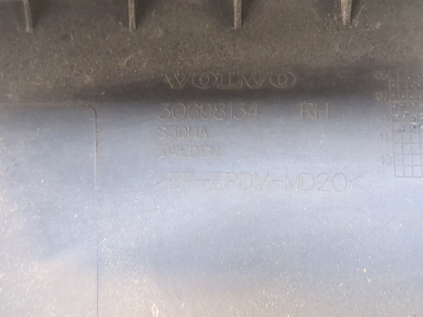 Планка под фонарь правая