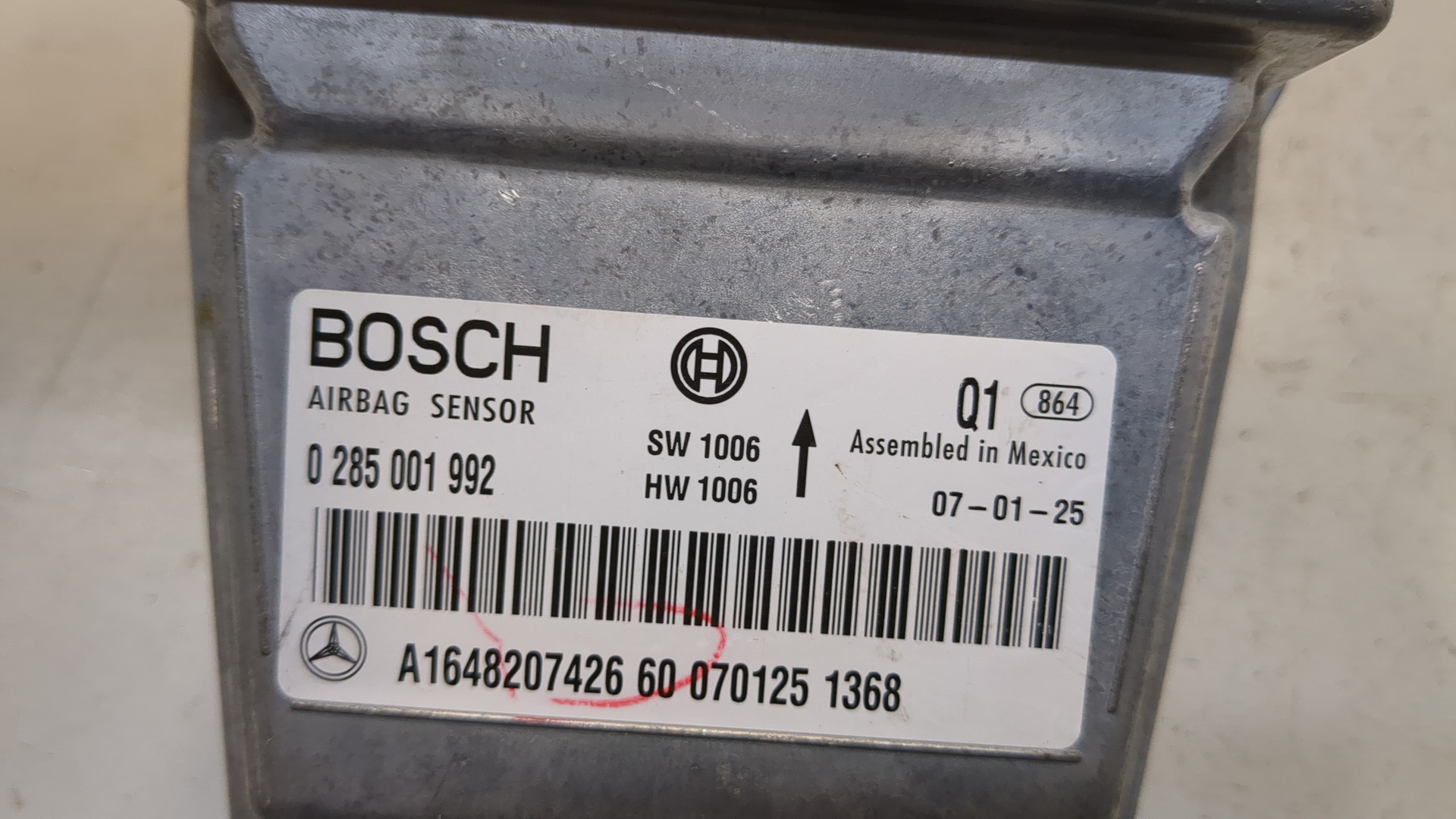 Блок управления подушек безопасности (AIR BAG)