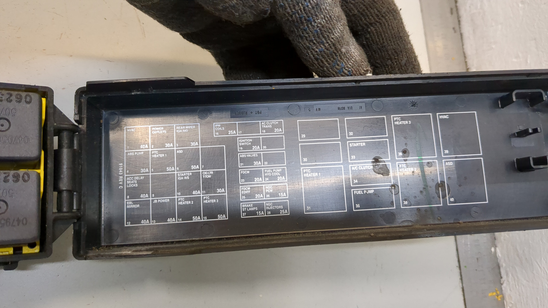 Блок предохранителей