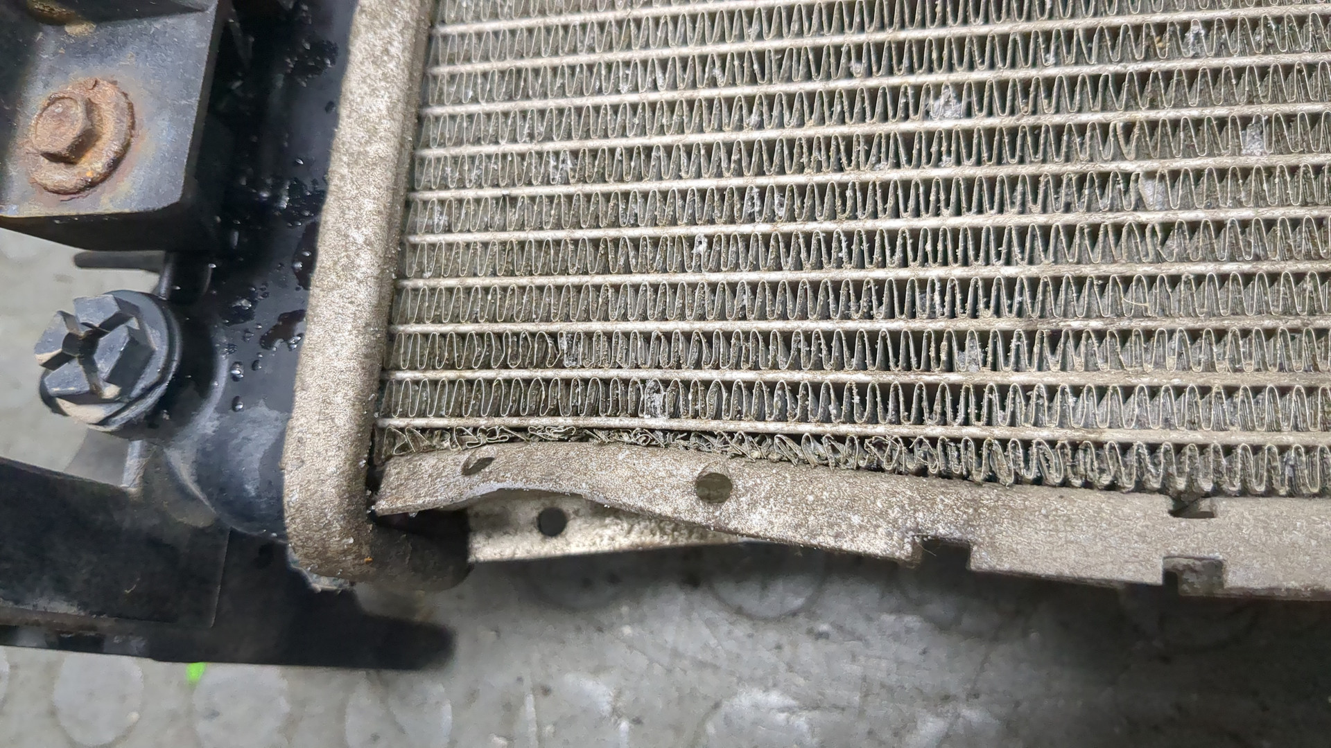 Радиатор охлаждения двигателя основной