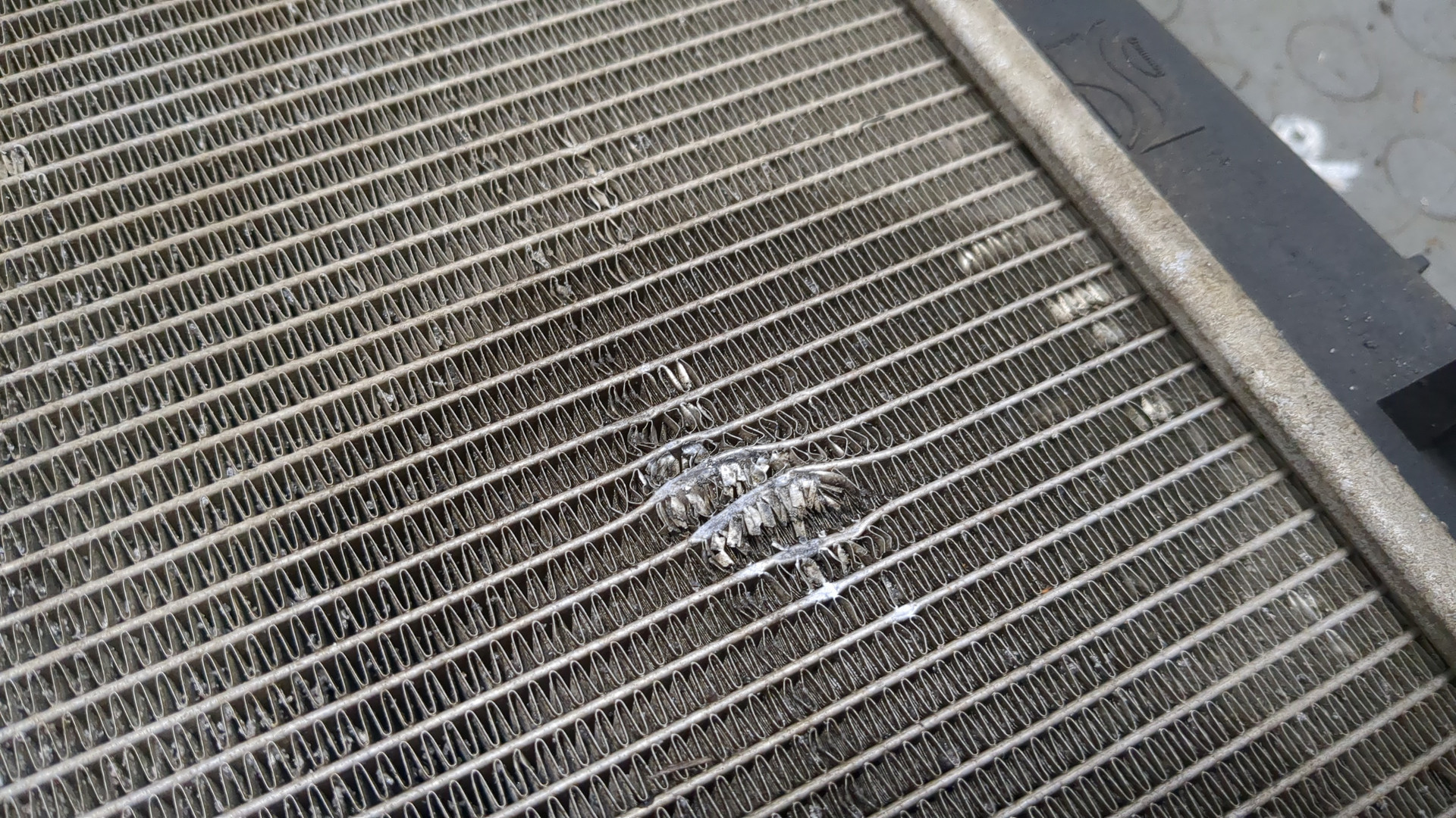 Радиатор охлаждения двигателя основной