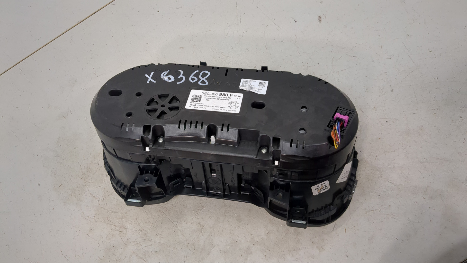 Панель приборов