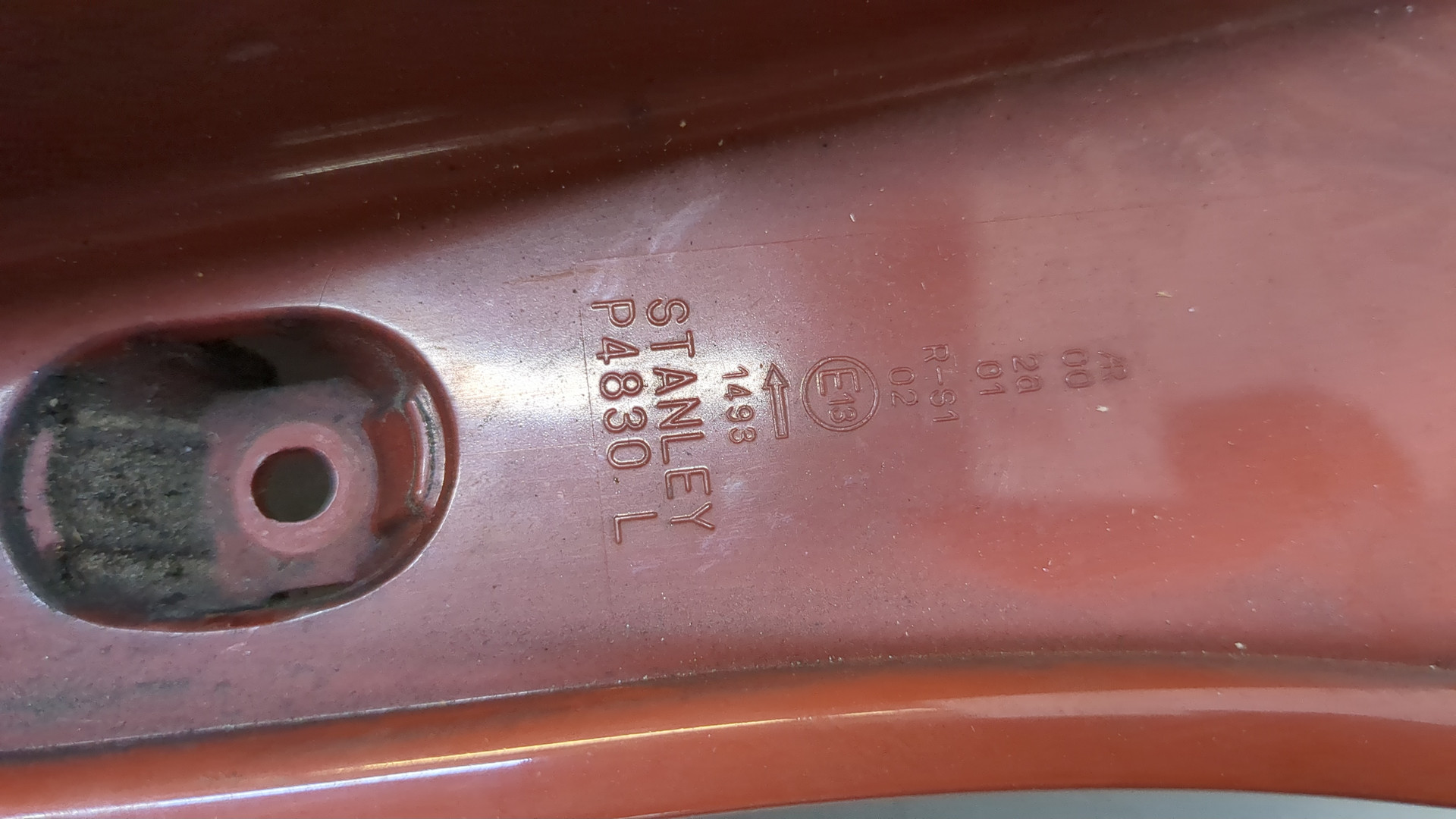 Фонарь задний левый