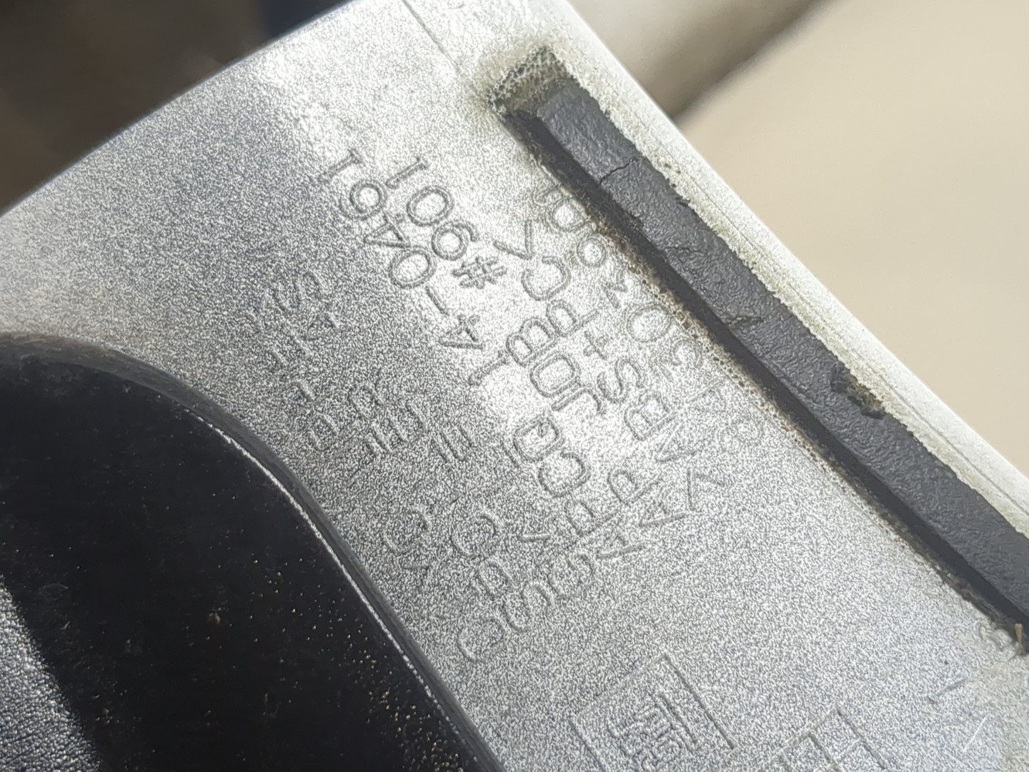 Спойлер переднего бампера