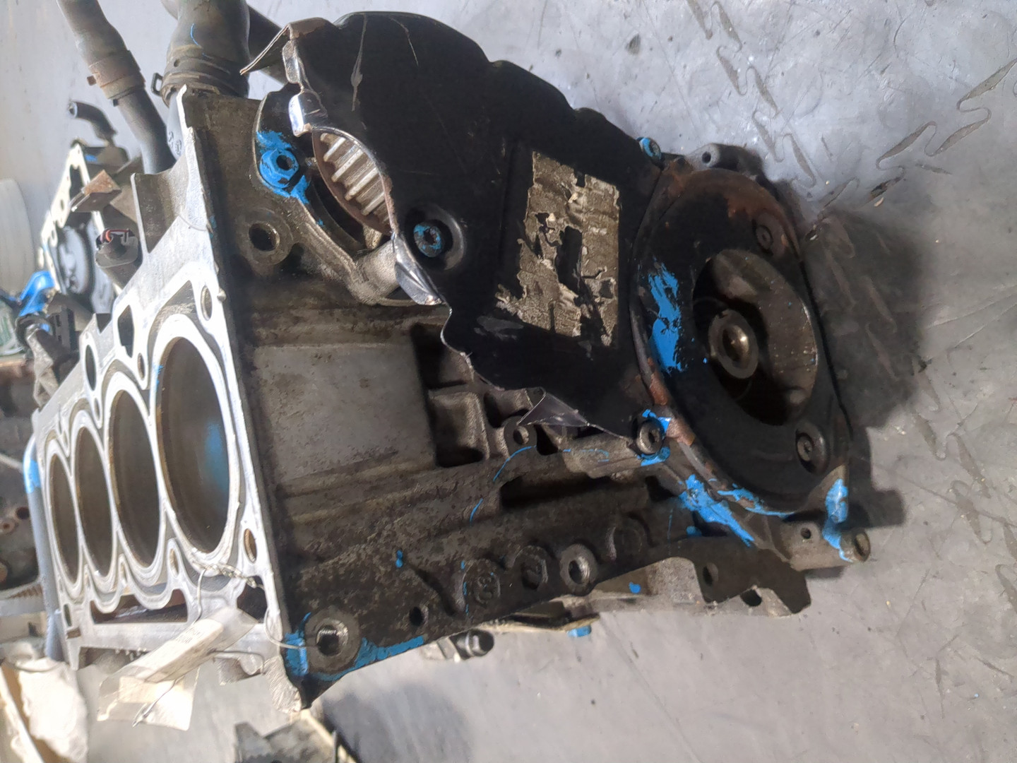 Блок двигателя