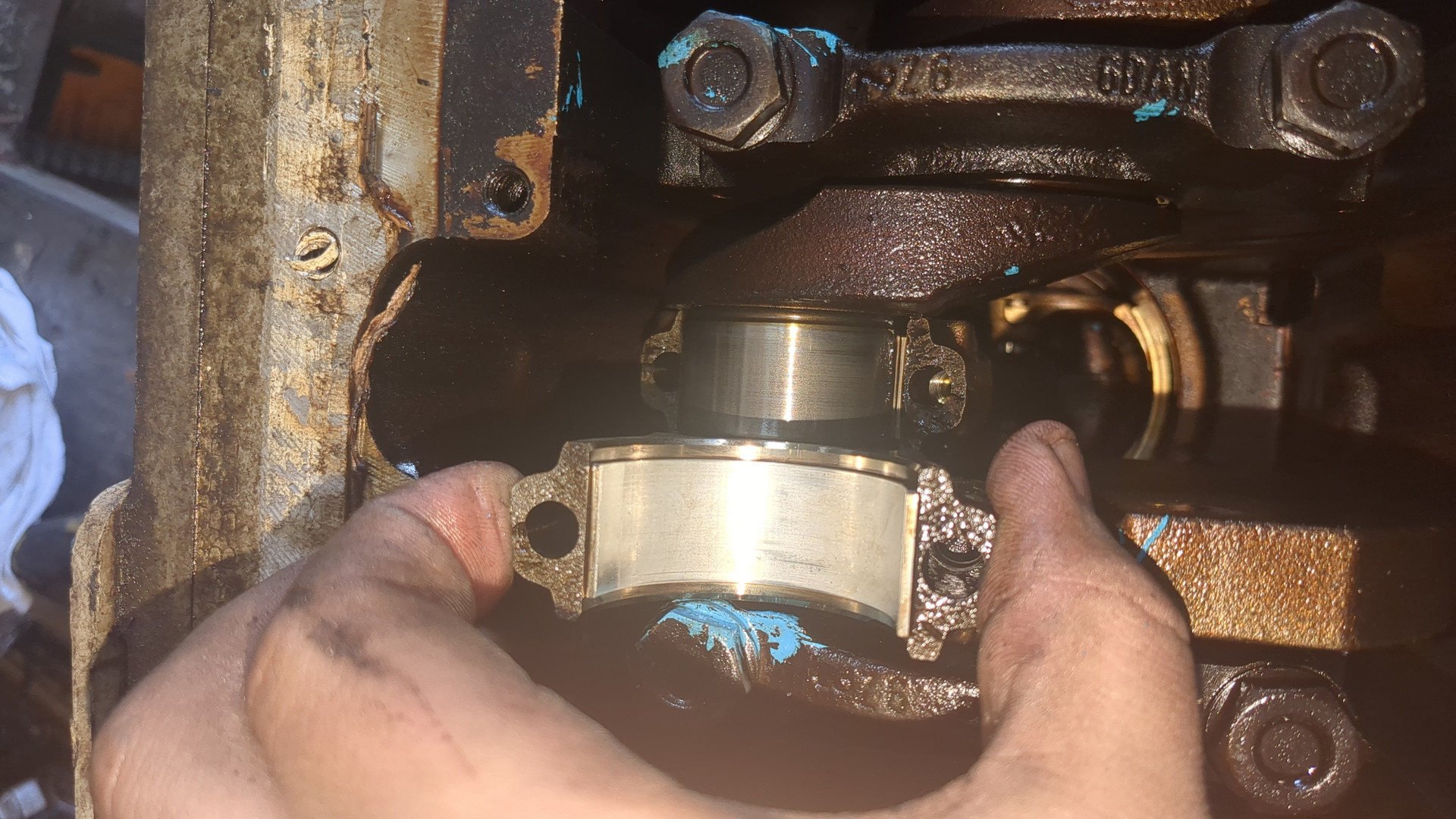 Блок двигателя