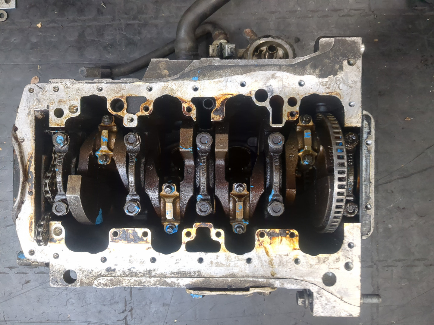 Блок двигателя