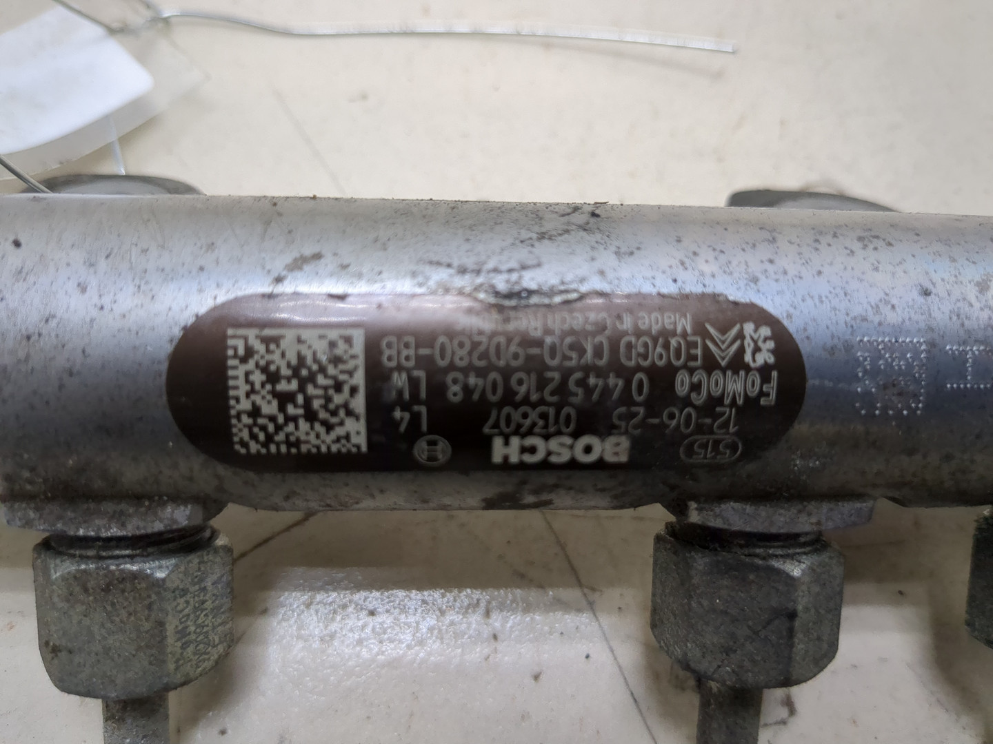 Рейка топливная (рампа)