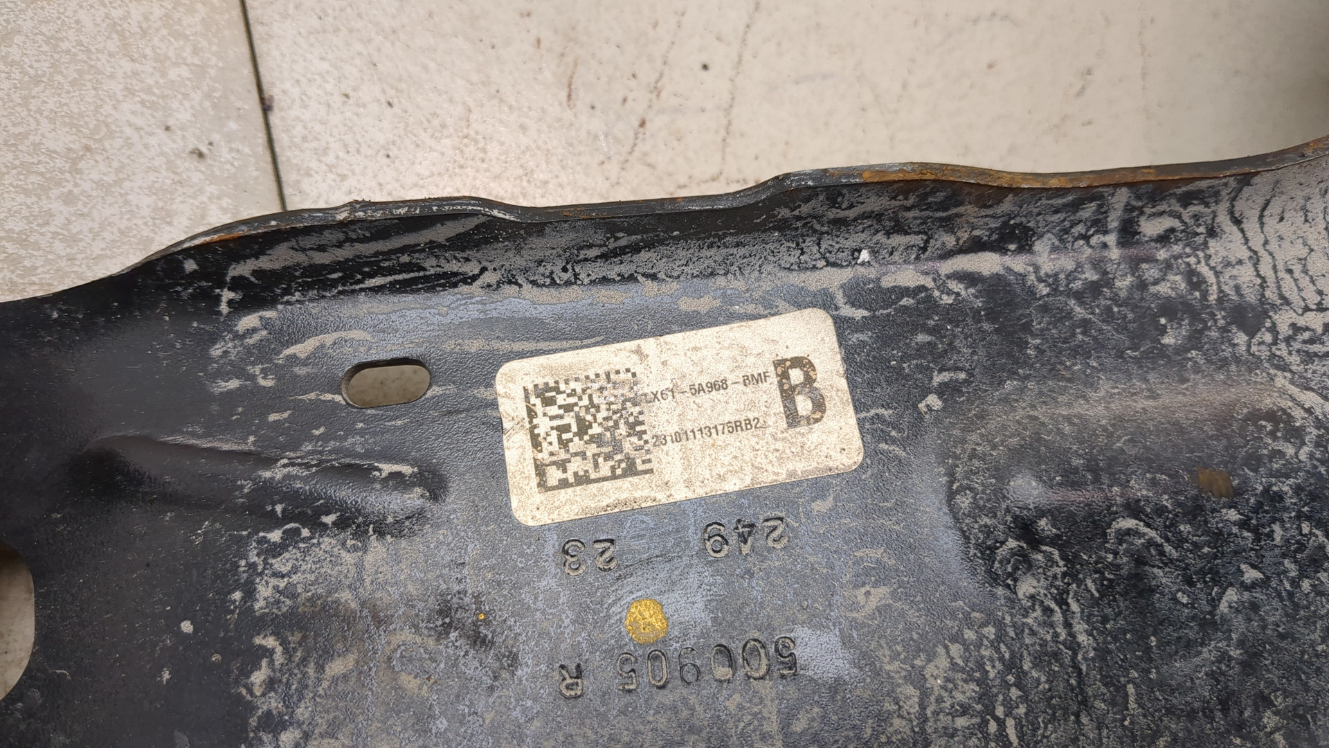 Кулак поворотный задний правый