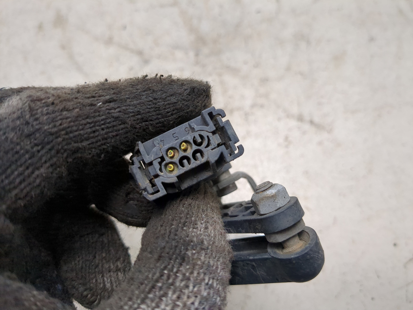 Датчик регулировки дорож. просвета