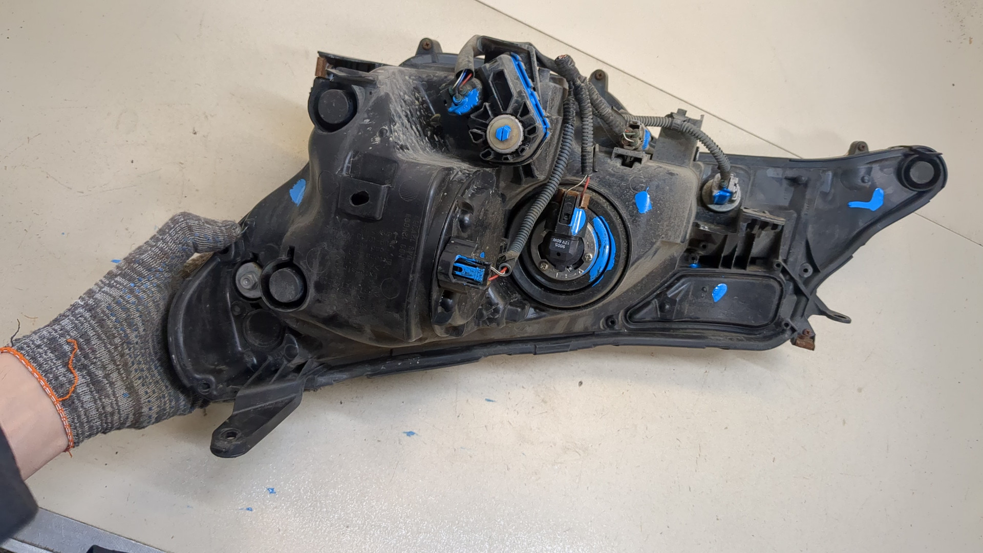 Фара правая