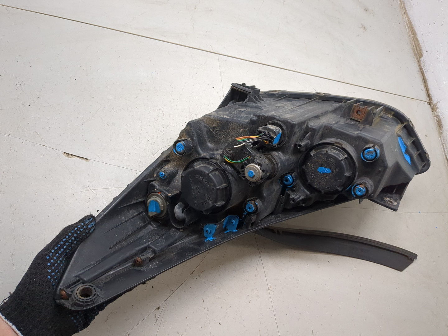 Фара правая