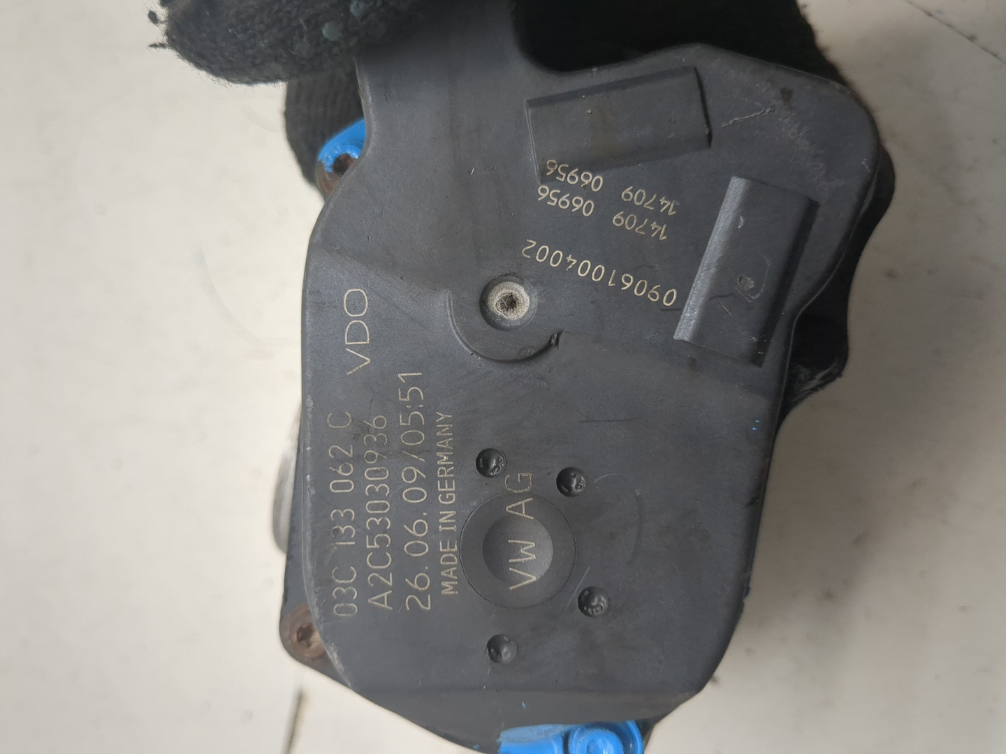 Заслонка дроссельная электрическая