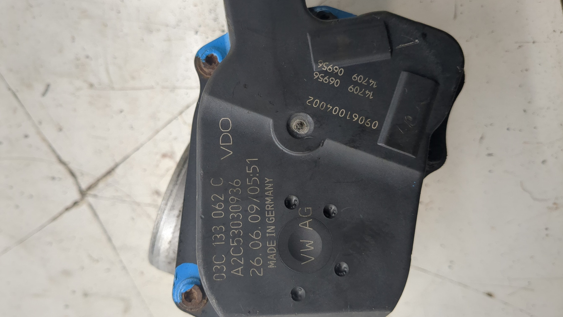 Заслонка дроссельная электрическая