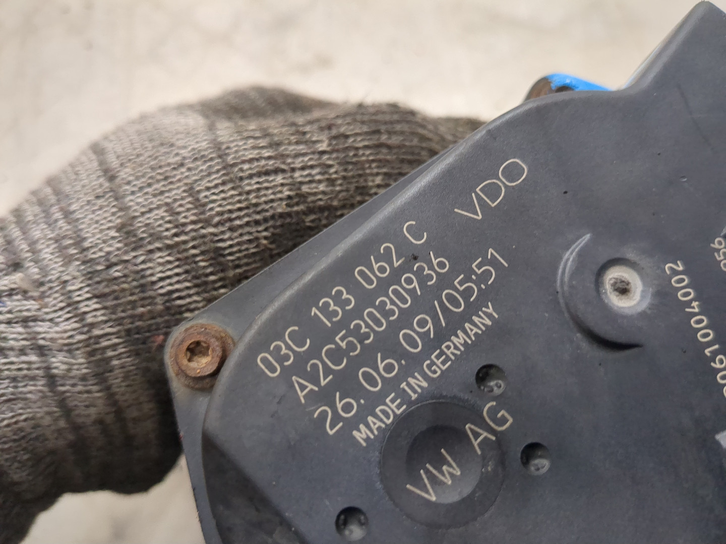 Заслонка дроссельная электрическая