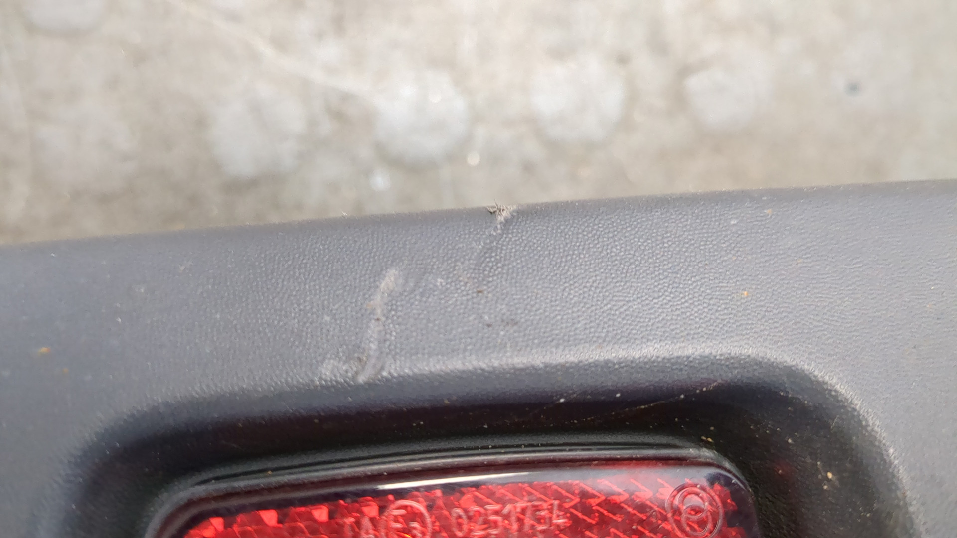 Накладка переднего бампера