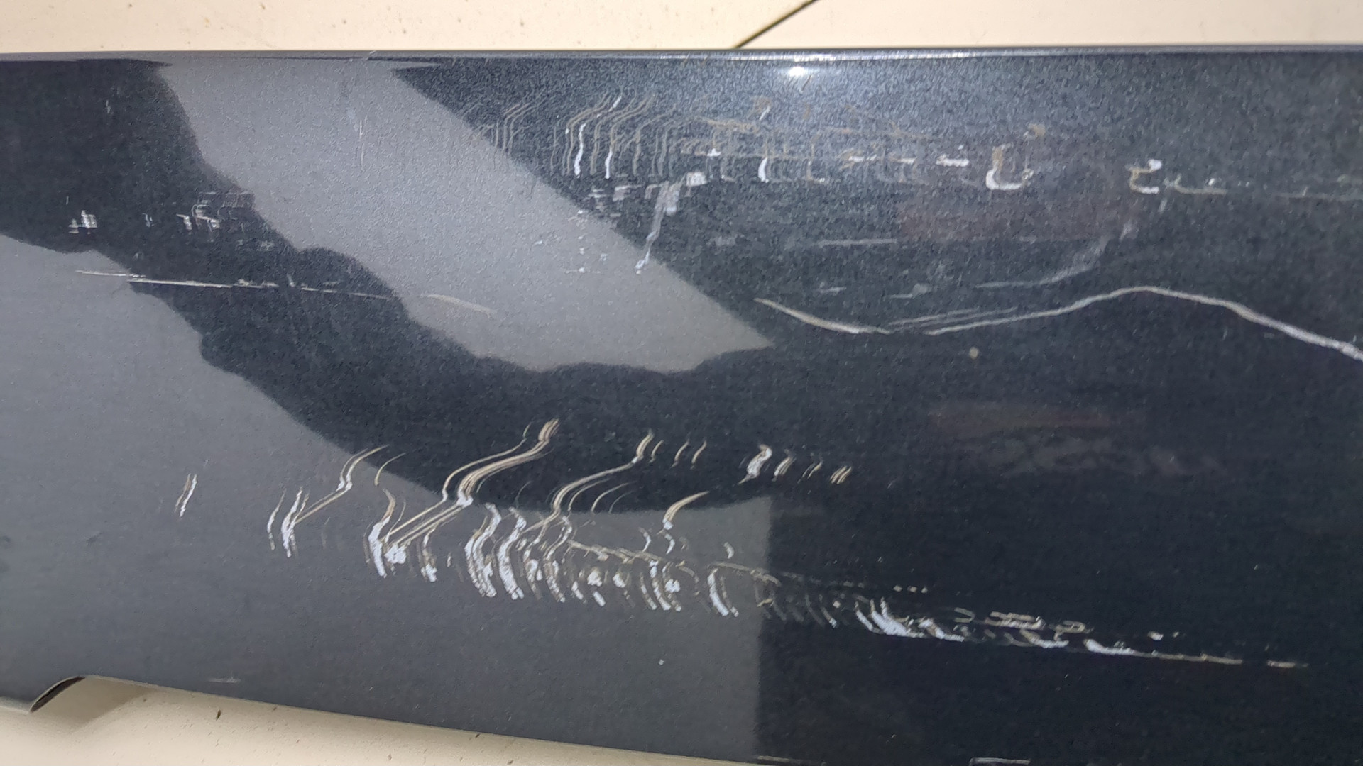 Спойлер переднего бампера