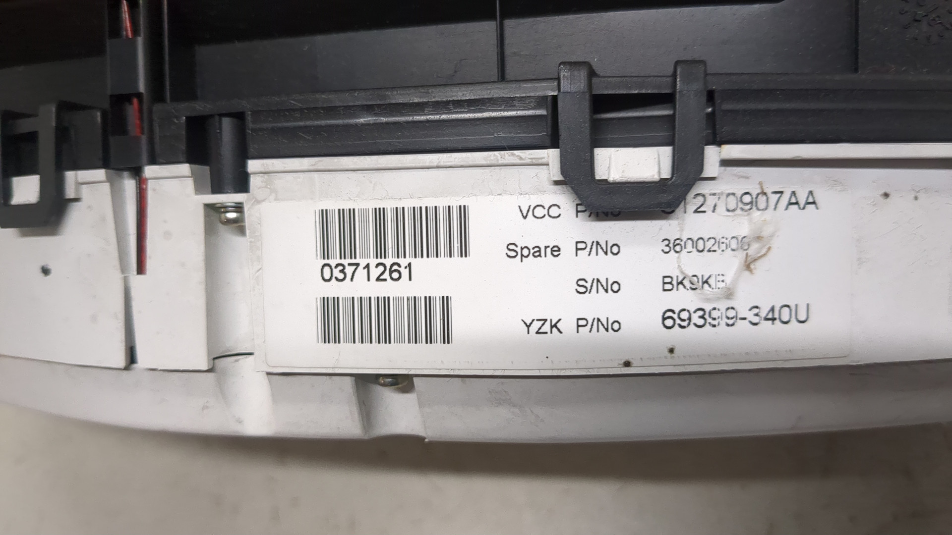 Панель приборов