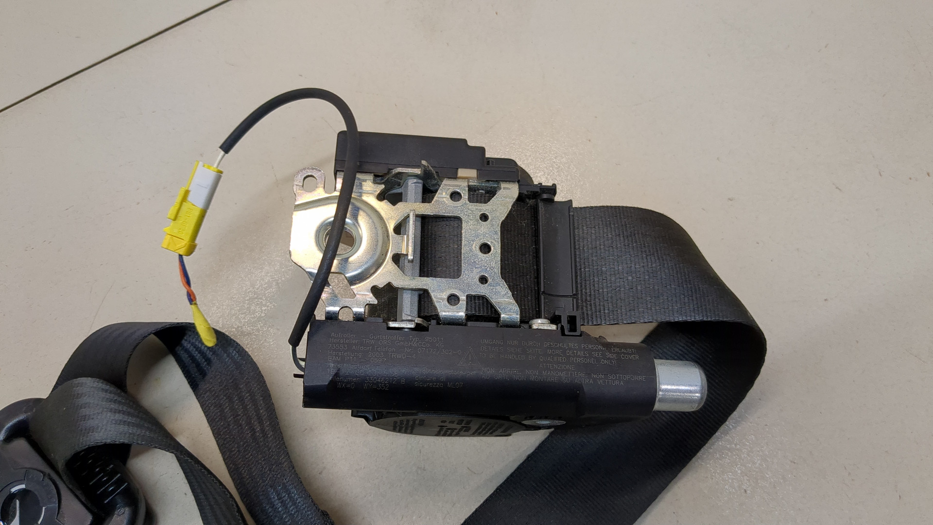 Ремень безопасности