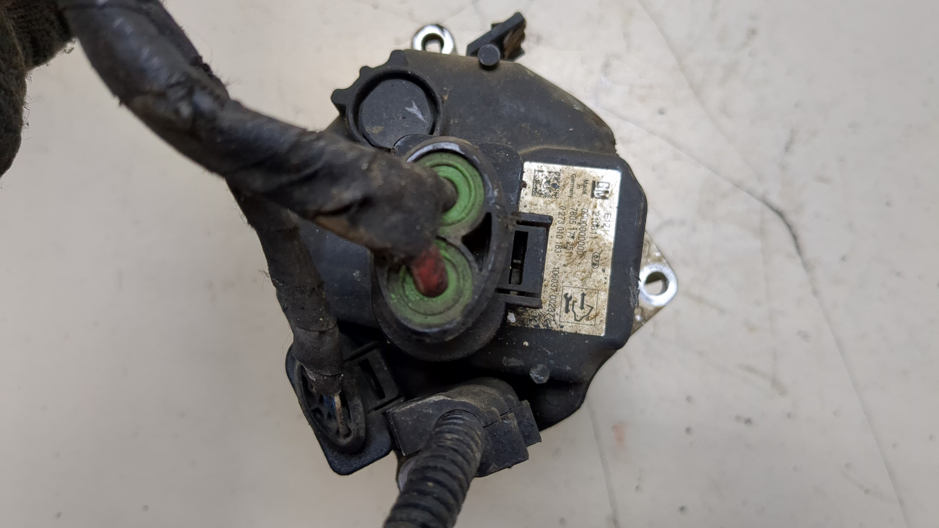 Серводвигатель рулевой рейки