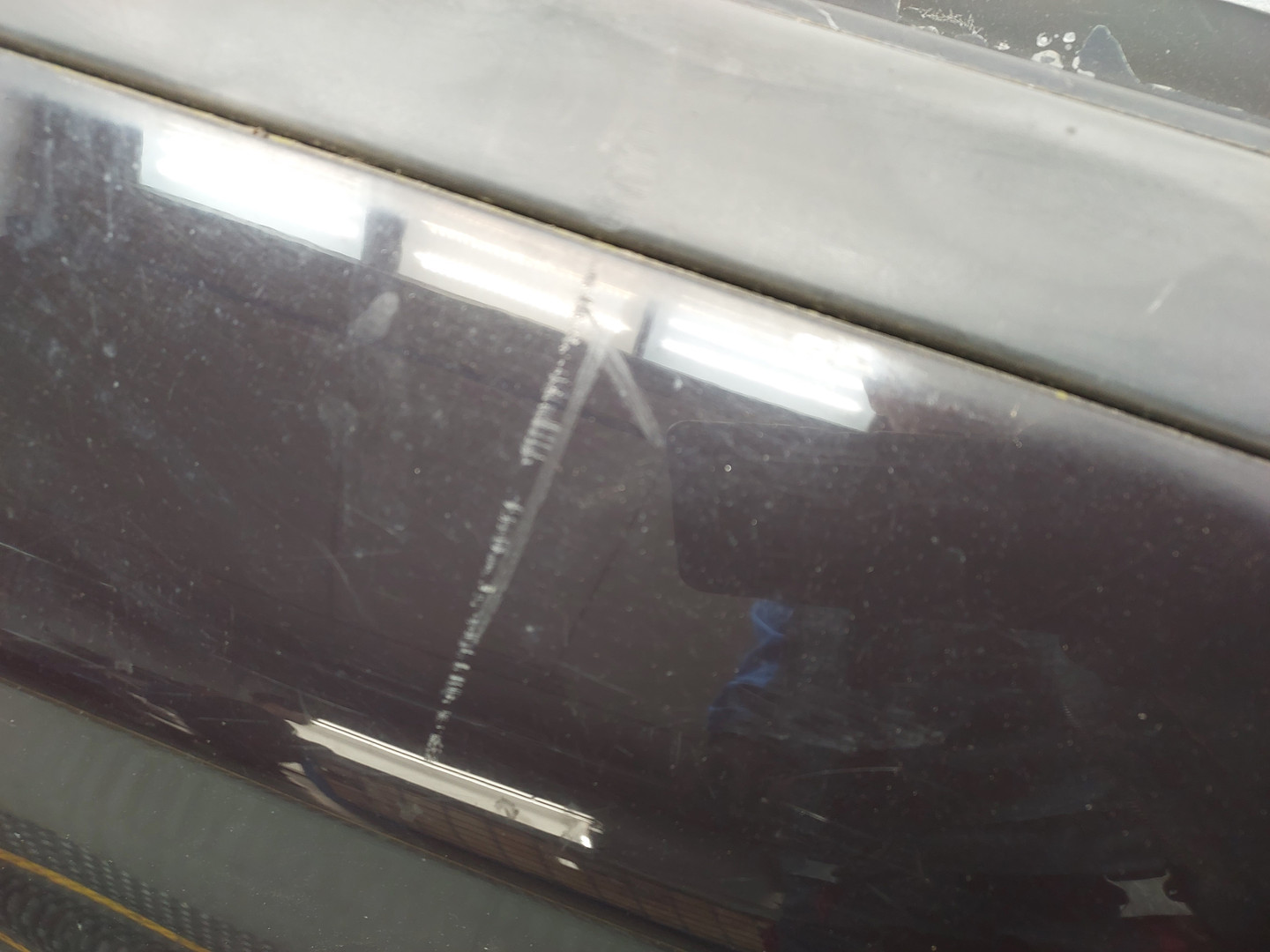 Бампер задний