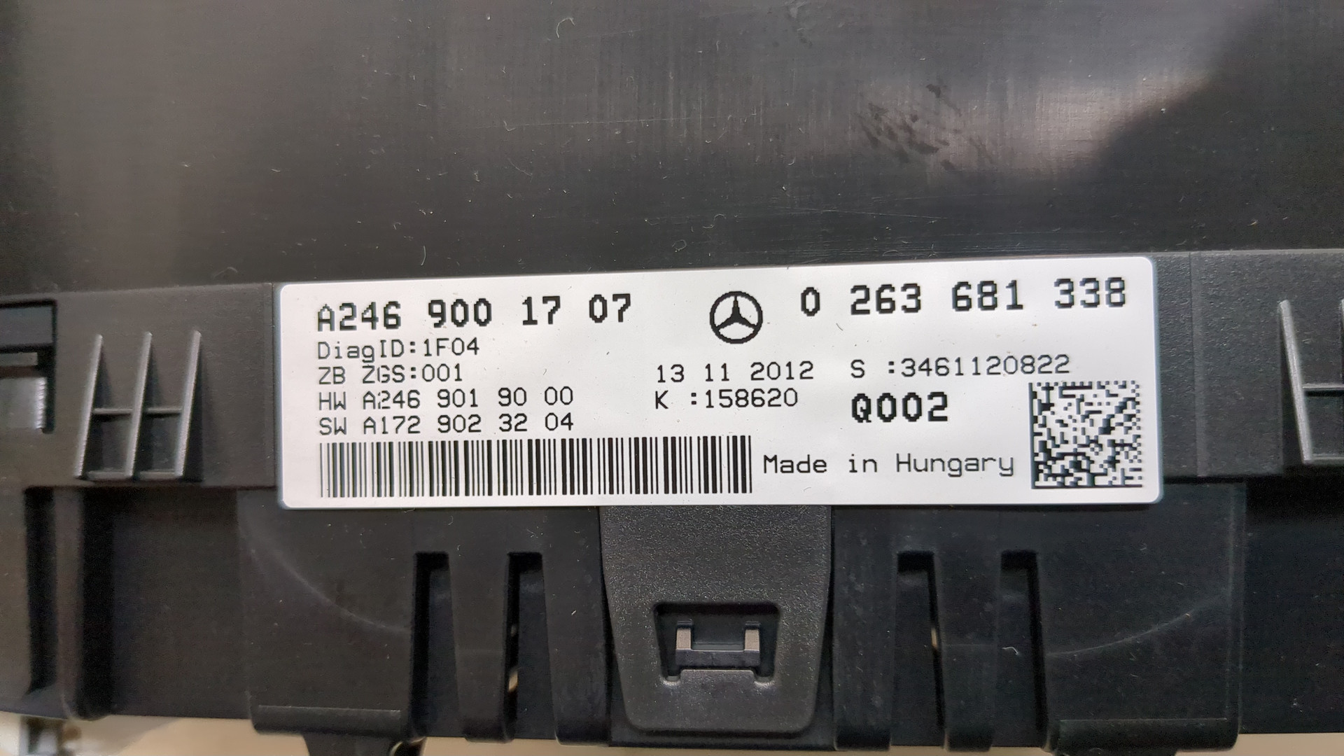 Панель приборов