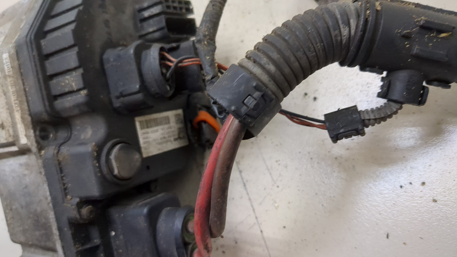 Серводвигатель рулевой рейки