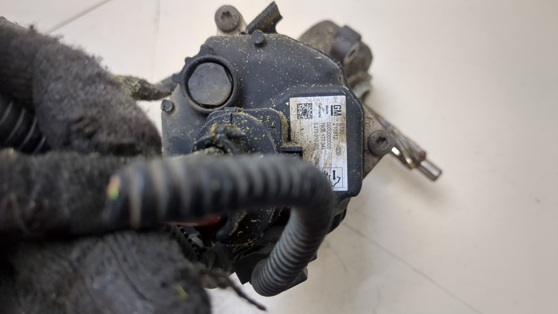 Серводвигатель рулевой рейки