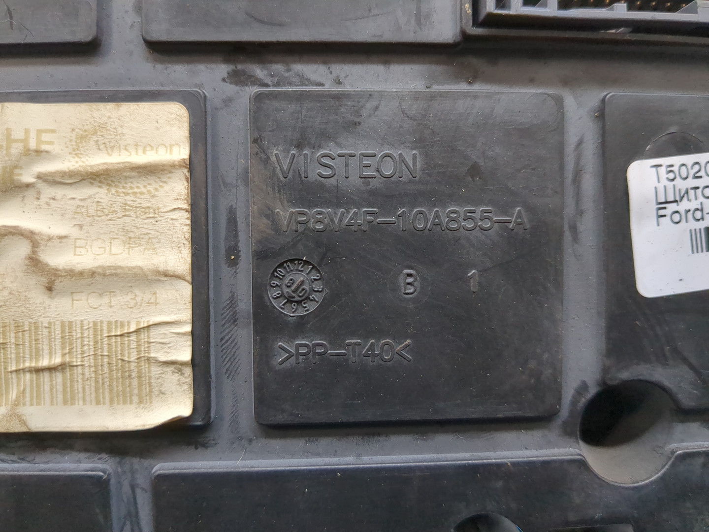 Панель приборов