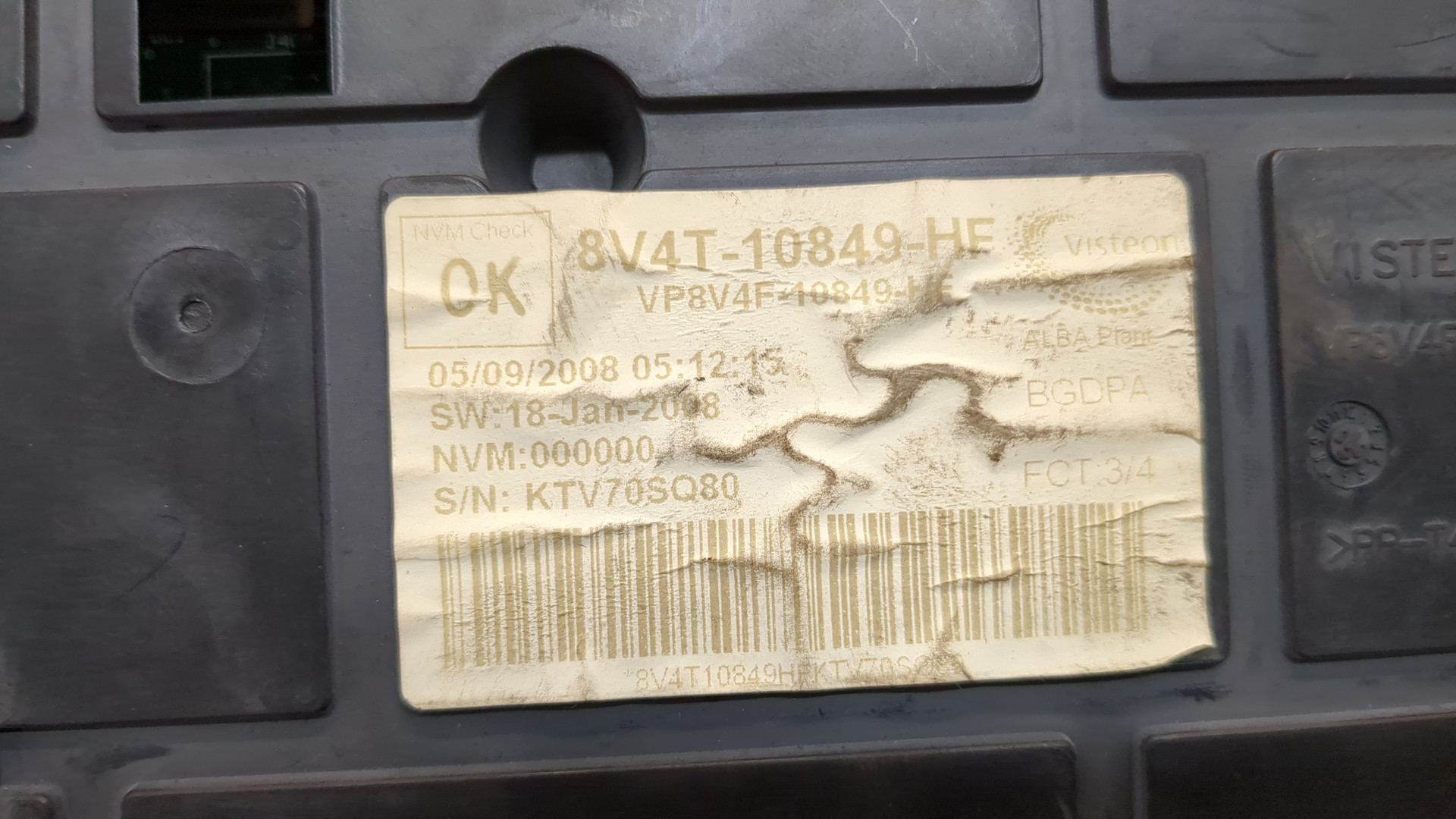 Панель приборов