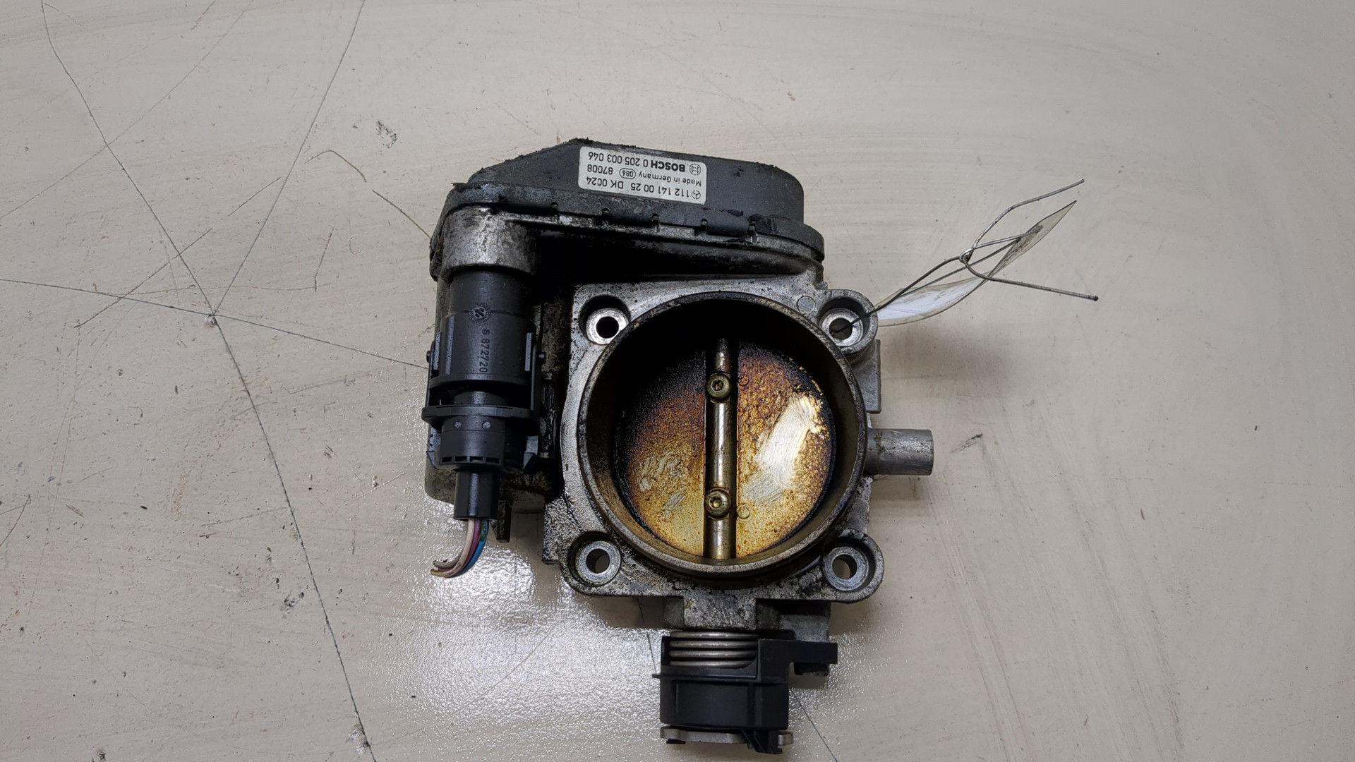 Заслонка дроссельная электрическая