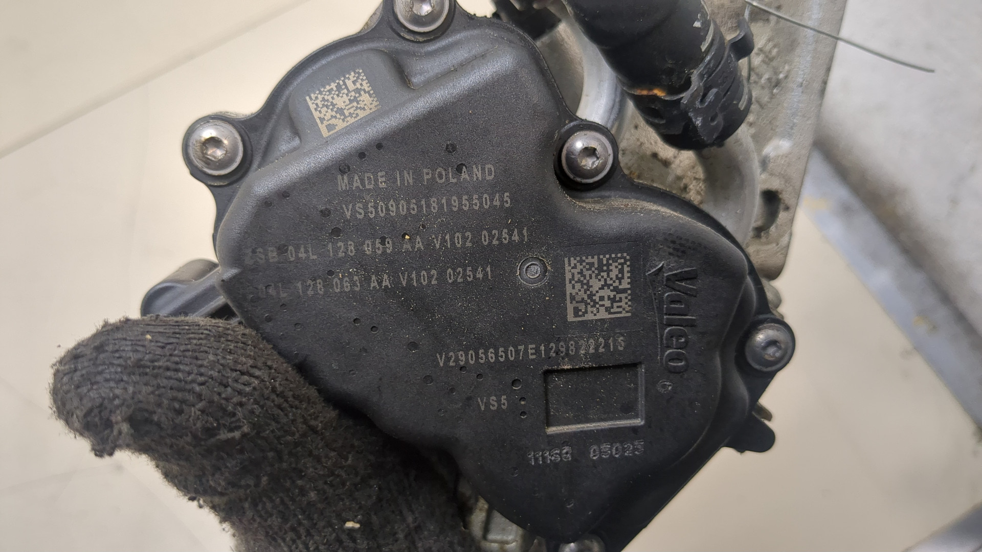 Заслонка дроссельная электрическая