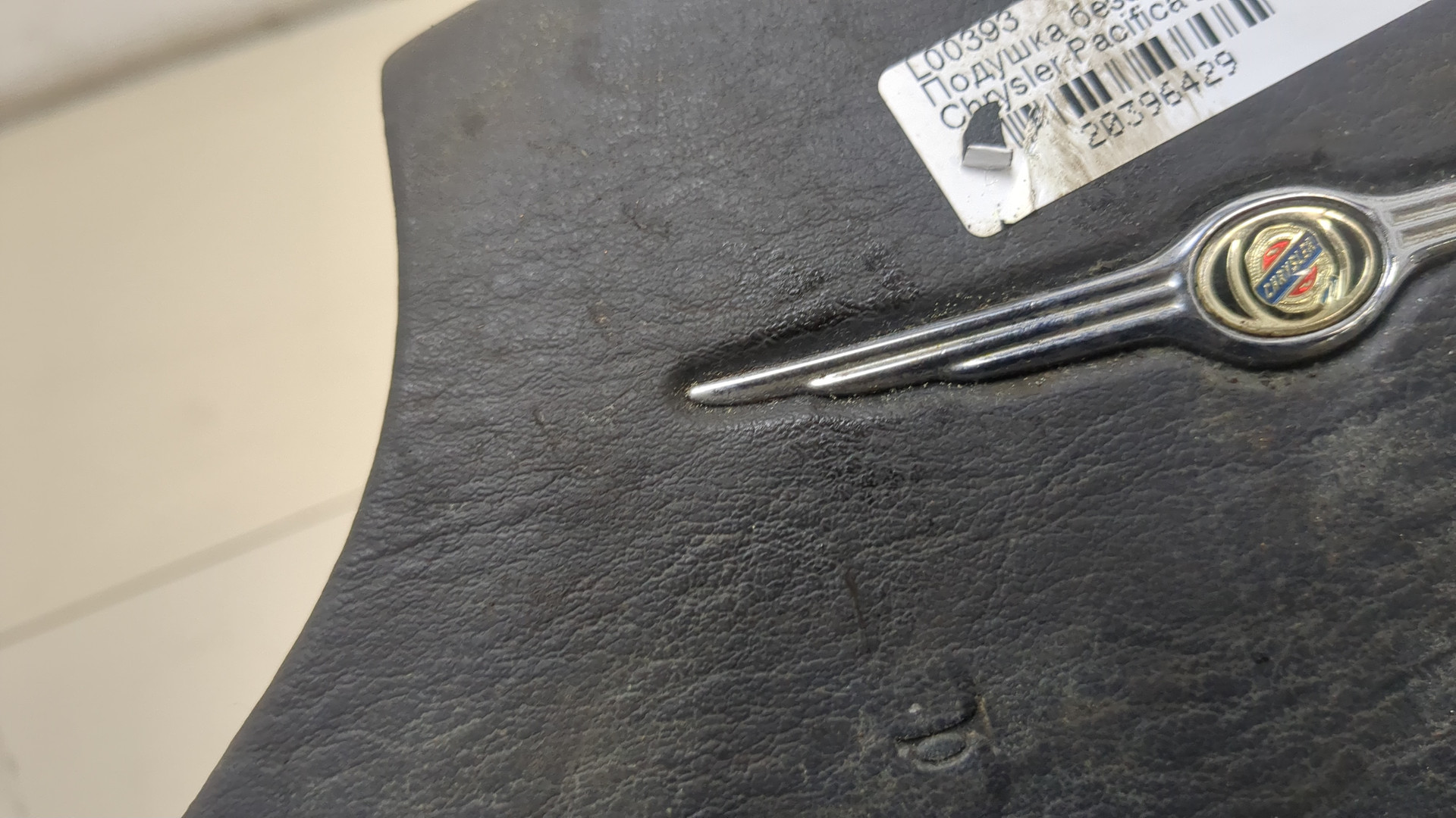 Подушка безопасности в рулевое колесо