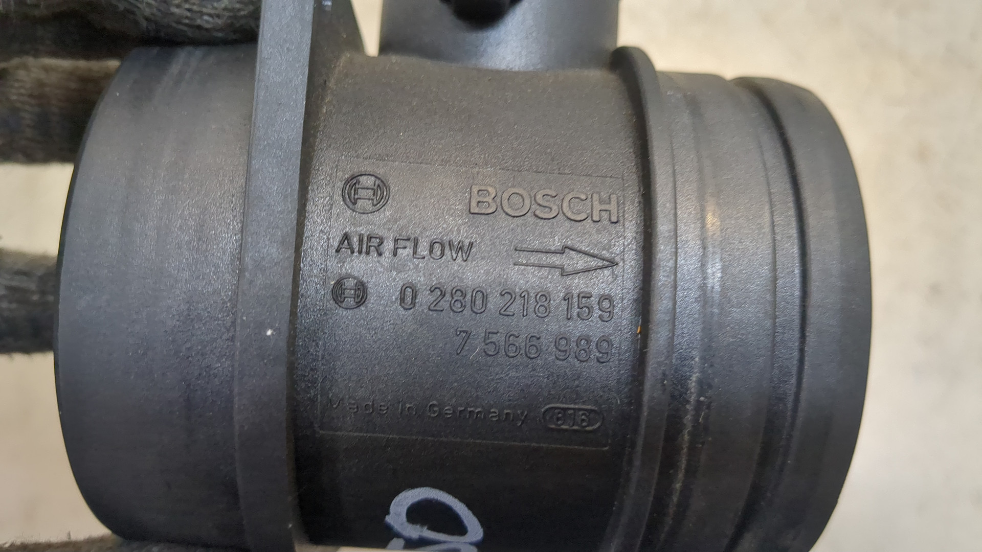 Расходомер воздуха (ДМРВ)