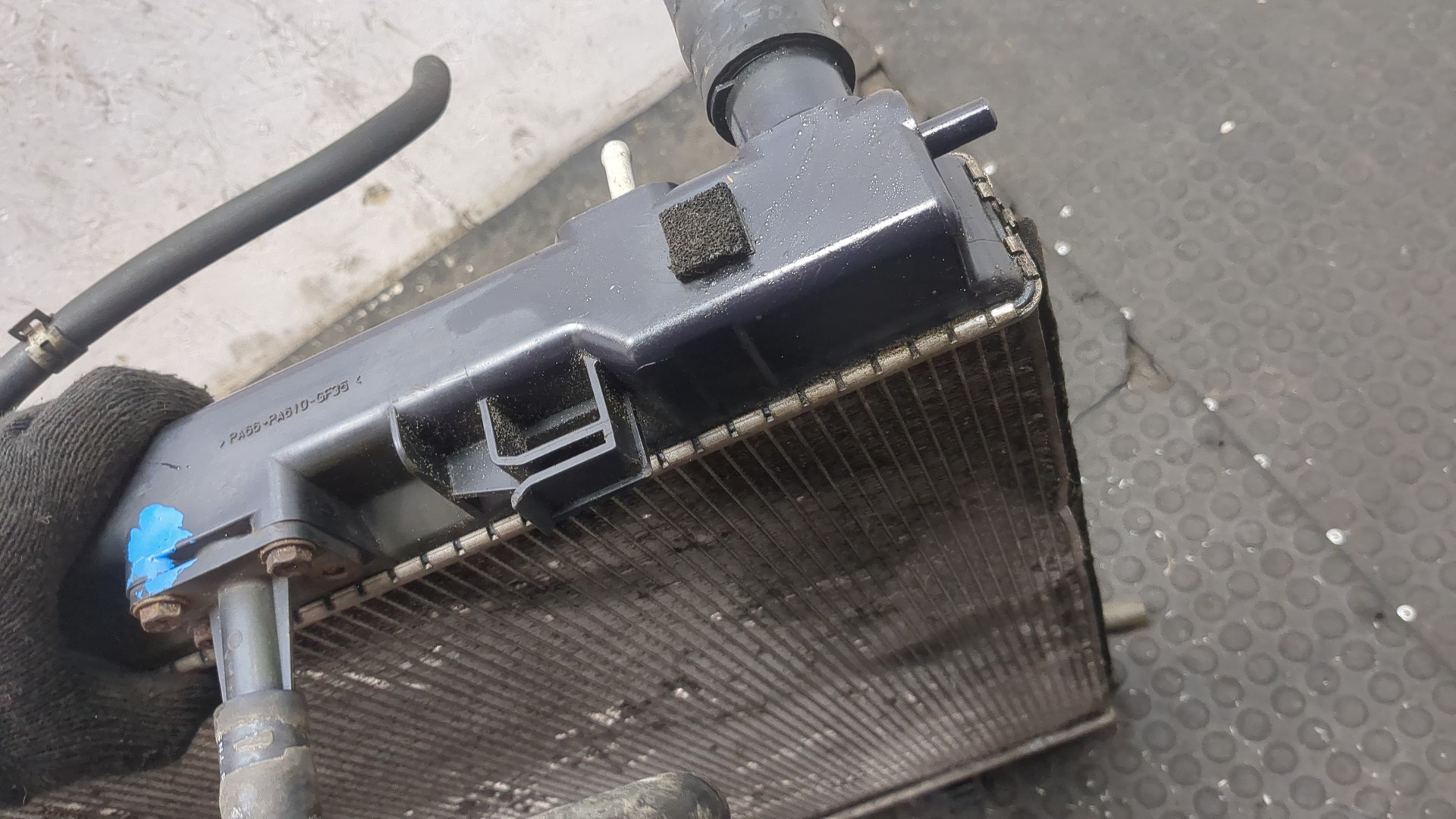 Радиатор охлаждения двигателя основной