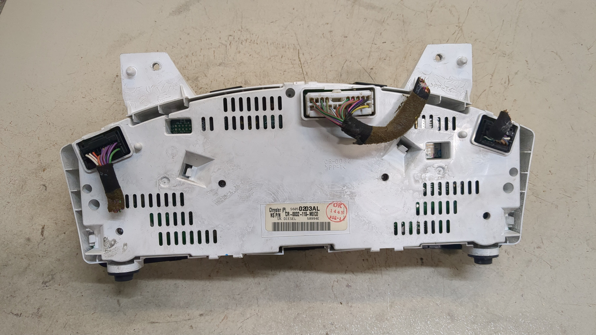 Панель приборов