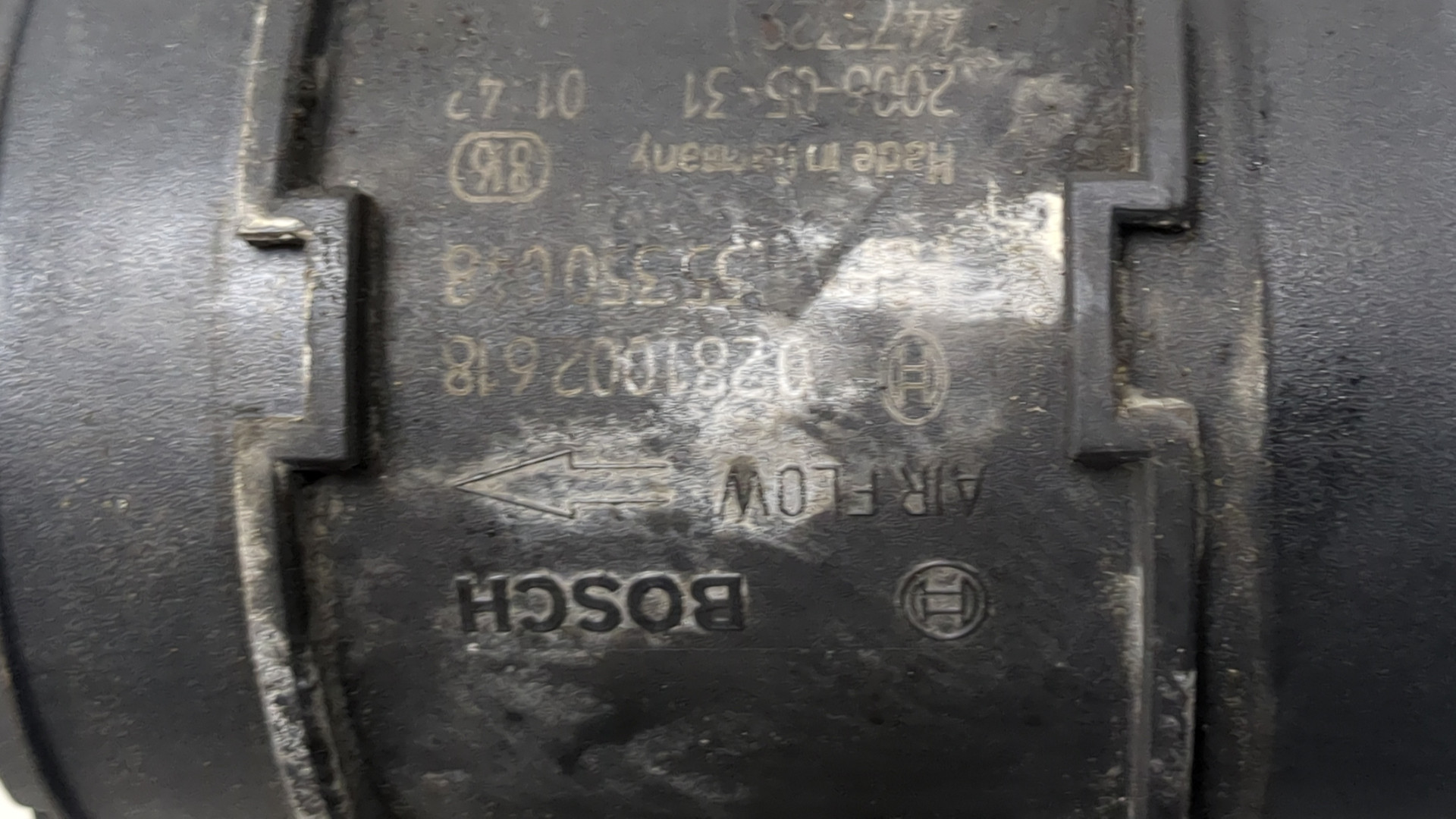 Расходомер воздуха (ДМРВ)